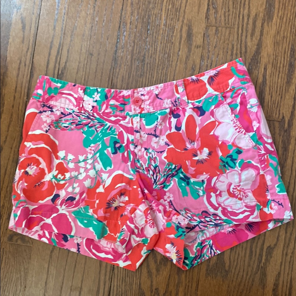 Floral Pink Women's Shorts